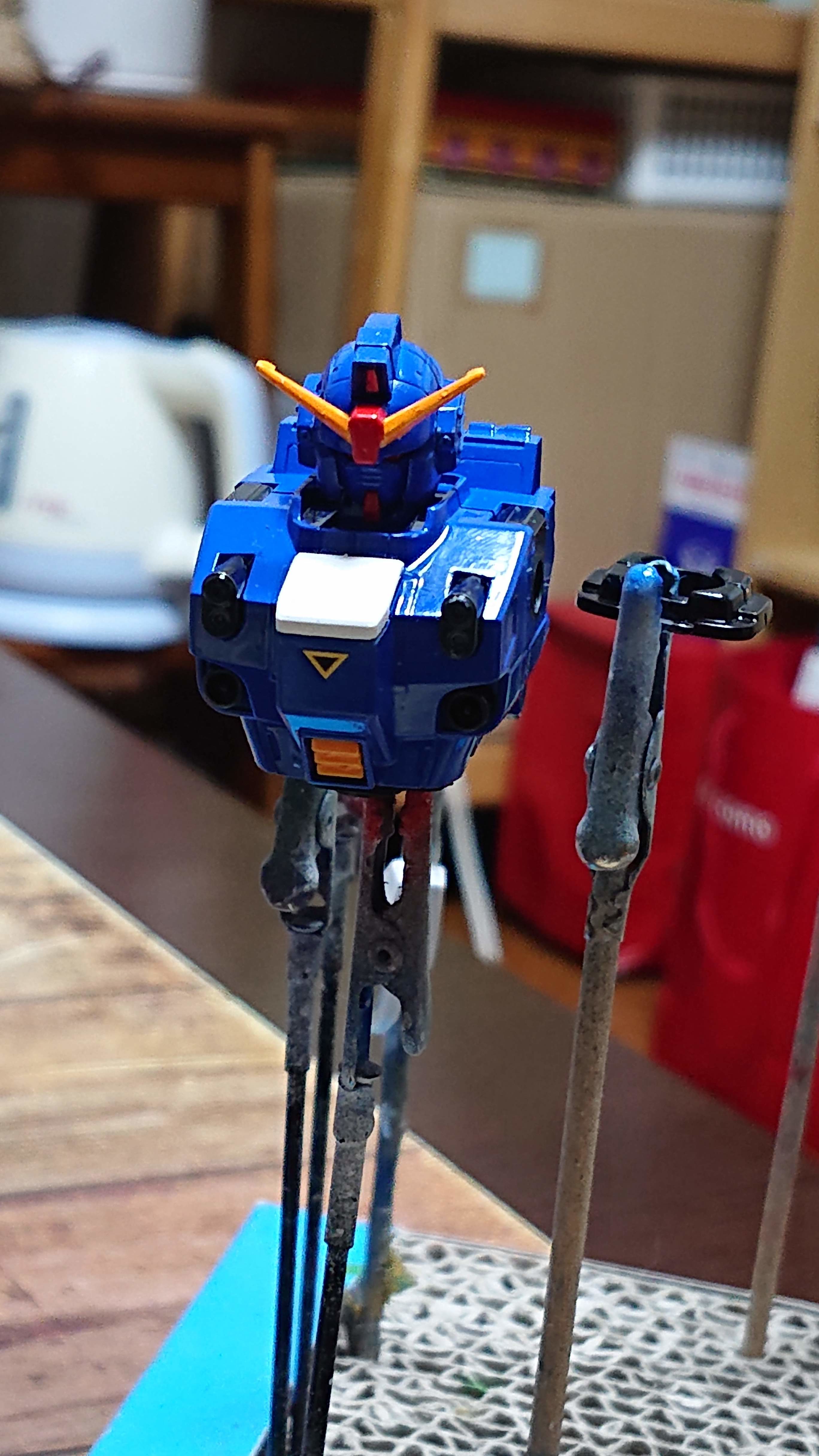 ガンプラ製作 リヴァイヴ Hg ブルーディスティニー２号機exam ぶちちゃんねるａ