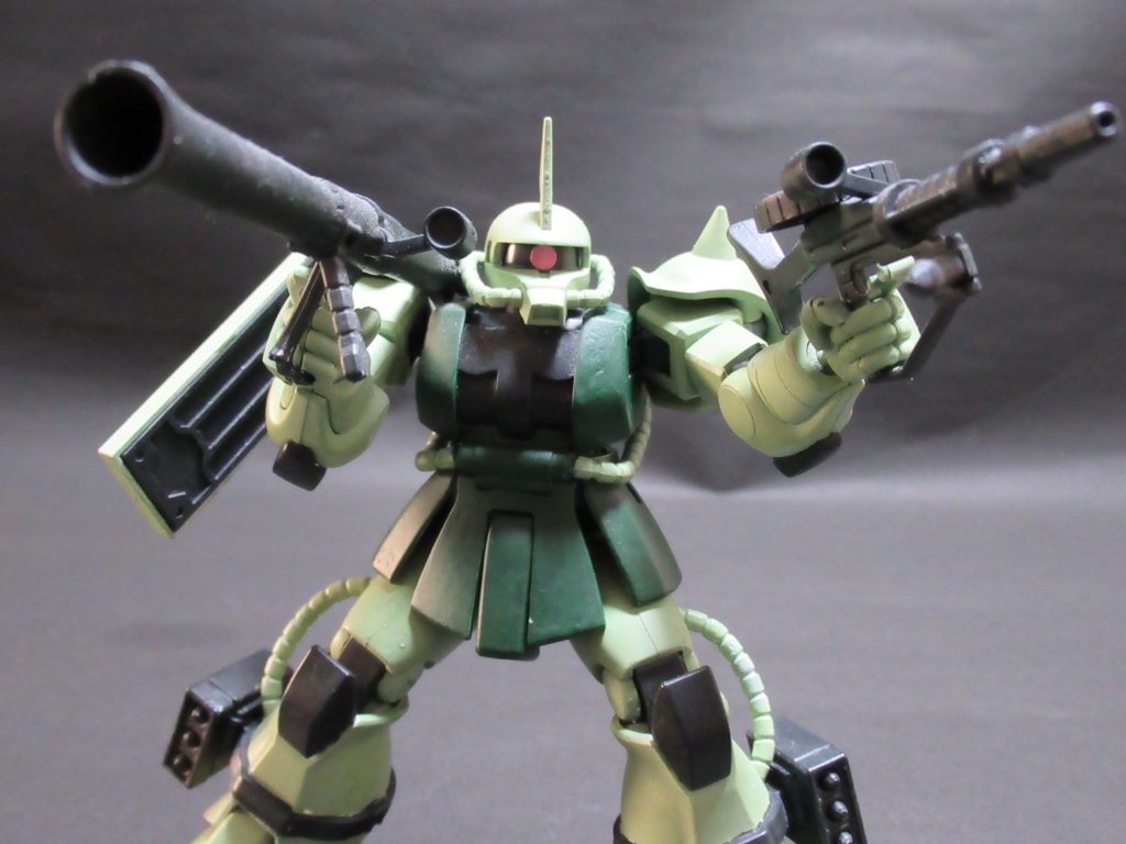 ガンプラ披露 Hg 1 144 ザク ぶちちゃんねるａ