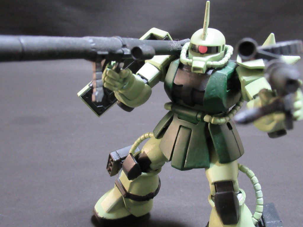 ガンプラ披露 Hg 1 144 ザク ぶちちゃんねるａ