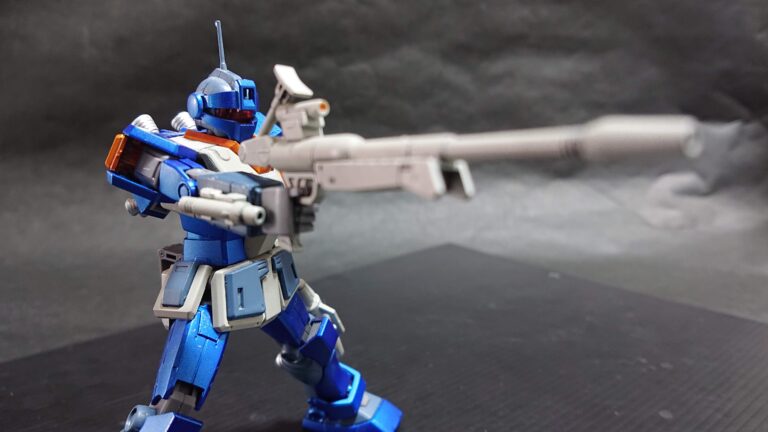 【ガンプラ】HG　1/144　ジムスナイパーカスタム　MｙUC　地球連邦大西洋派遣部隊仕様